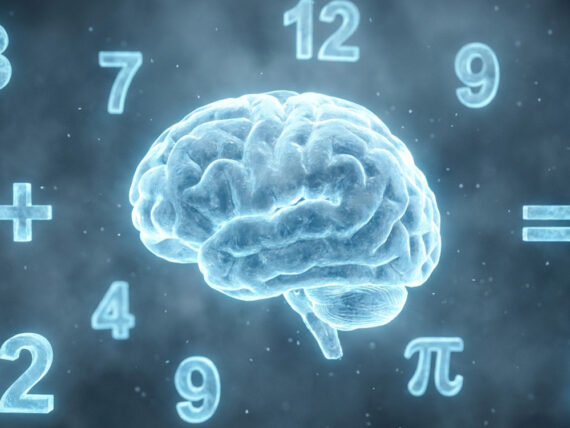 Adults with better math skills rely less on the brain’s physical movement areas
